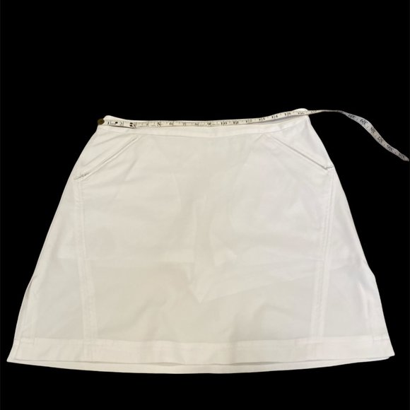 COPY - CALLOWAY Golf Skort Shorts under Skirt Sz 8-10 Stretchy Zip Pockets - Picture 3 of 10
